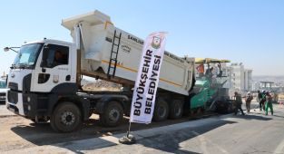 Büyükşehir’den kentin dört bir yanında asfalt çalışması