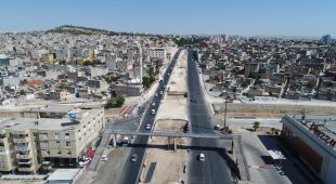 Büyükşehir Viyadüğün Yapımına Başladı