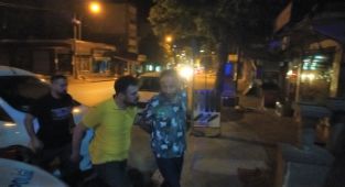 Çaldığı otomobille kaçmaya çalışırken, polisin takibiyle yakalandı