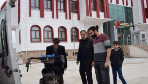 Çalınan Çapa Makinesine Polis Sayesinde Kavuştu