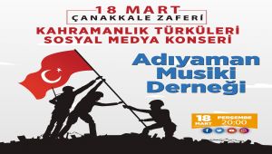 Çanakkale Zaferine özel online konsere davet