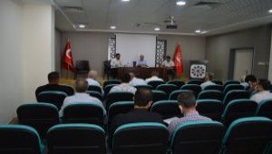 Çelikhan'da eğitim kurul toplantısı yapıldı