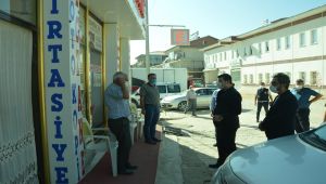 Çelikhan'da koronavirüs denetimi
