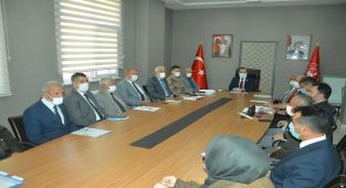 Çelikhan'da kurumlar arası koordinasyon toplantısı yapıldı