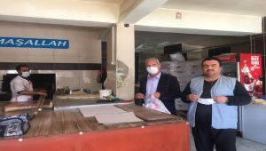 Çelikhan ESOB Başkanı Koç'tan, Esnafa Maske