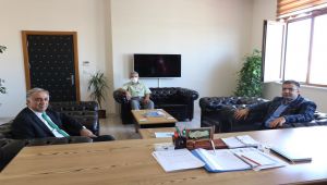 Çevik'ten Müdür Gönen'e tebrik ziyareti