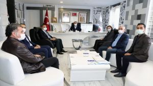 Çevre ve Şehircilik Bakanlığı Daire Başkanı Afşeören’den, Başkan Kılınç’a ziyaret