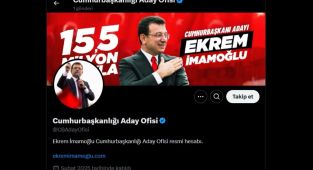 CHP’nin tutuklu adayı Ekrem İmamoğlu için resmi X hesabı açıldı