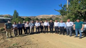 CHP yönetimi köy sakinlerinin sorunları dinledi