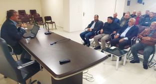 Çiftçilere tarla faresi ile mücadele eğitimi verildi