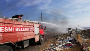 Çöp Depolama Alanındaki Yangın Korkuttu