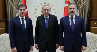 Cumhurbaşkanı Erdoğan ile Neçirvan Barzani görüştü: Kritik konular masaya yatırıldı