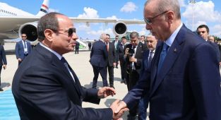 Cumhurbaşkanı Erdoğan, Mısır Cumhurbaşkanı Sisi'yi Ankara'da resmi törenle karşıladı