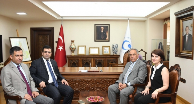 Cumhuriyet Başsavcısı Çevik’ten Rektör Turgut’a Hayırlı Olsun Ziyareti