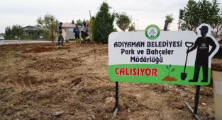 Daha yeşil bir Adıyaman için çalışmalar devam ediyor