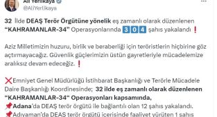 DEAŞ operasyonu: 1'i Adıyaman'da 304 kişi yakalandı - Videolu Haber