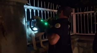 Demir parmaklıklara sıkışan köpek kurtarıldı - Videolu Haber