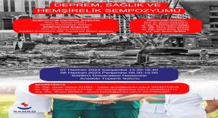 'Deprem, Sağlık ve Hemşirelik' sempozyumu