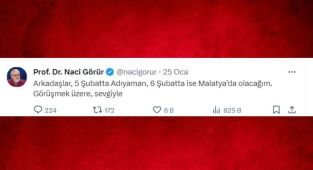 Deprem uzmanı Prof.Dr. Naci Görür Adıyaman'a geliyor