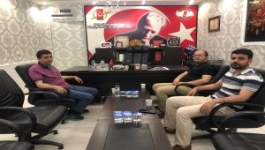DEVA Partisi Merkez ilçe Başkanı Üşümez, ayağının tozuyla ziyaretlere başladı