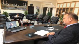 Diyanet İşleri Başkanı Erbaş, Bölge Müftüleriyle Telekonferansla Görüştü
