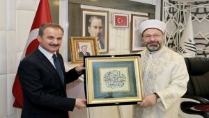 Diyanet İşleri Başkanı Erbaş’tan, Başkan Kılınç’a Ziyaret