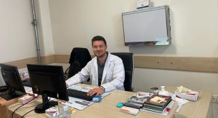 Dr. Ertan Uğur Gölbaşı, Besni Devlet Hastanesi'nde göreve başladı