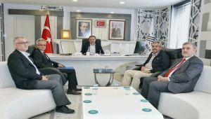 DSİ Bölge Müdürlüğü Heyeti, Başkan Kılınç’la Görüştü