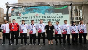 Dünya İşitme Engelliler Bisiklet Şampiyonası Başladı
