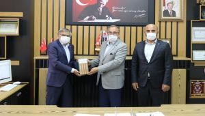 Eğitim-Bir-Sen Genel Sekreteri Selvi'den Alagöz'e ziyaret