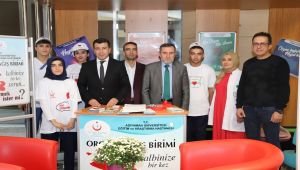 Eğitim ve Araştırma Hastanesi’nde Organ Bağışı Standı Açıldı