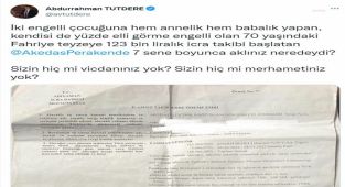 Elektrik borcu nedeniyle icralık olan aileye destek