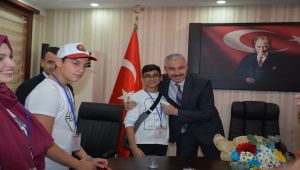 Emniyet Müdürü Ergüder Çocuklar İle Bir Araya Geldi