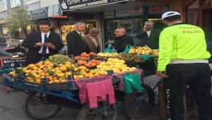 Emniyet Müdürü Ergüder'in Esnaf Ziyareti