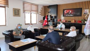 Ensar Vakfı'ndan Adıyaman Milli Eğitim Müdürü Gönen'e tebrik ziyareti