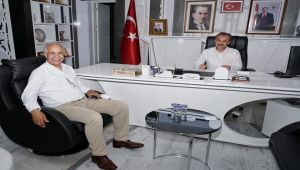 Eski milletvekili Fırat’tan, Başkan Kılınç’a ziyaret