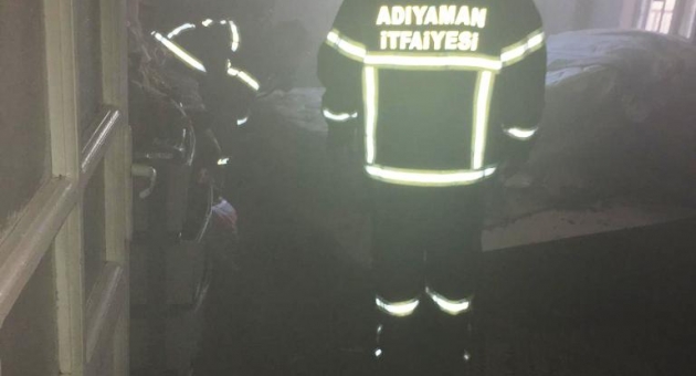 Ev Yangını Büyümeden Söndürüldü