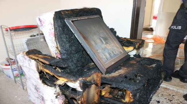 Ev Yangını Korkuya Ve Paniğe Neden Oldu - Videolu Haber