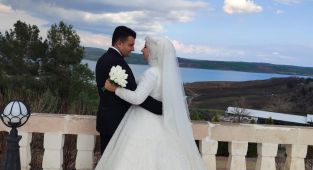 Evli çiftten geriye sadece düğün fotoğrafları kaldı