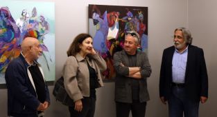 Ferahoğlu SANKO Sanat Galerisi’nde resim sergisi açtı