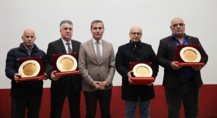 Fikret Keleş'ten emekliye ayrılan personele teşekkür töreni