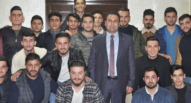 Futbolculardan Başkan Yıldırım’a Ziyaret