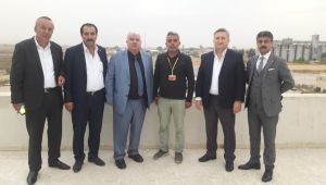 GAP Gazeteciler Birliği'nden Sınırda Görevli Gazetecilere Moral Ziyareti