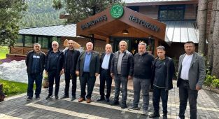 GAP Gazeteciler Birliği Üyeleri 2023 yılını Başkonuş’ta değerlendirdi