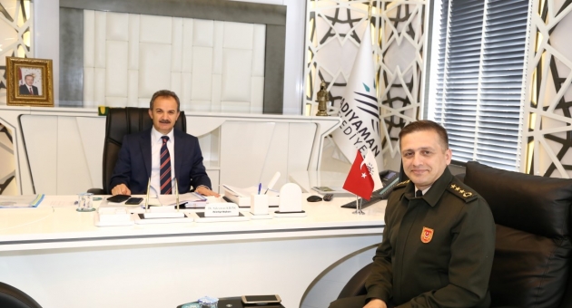 Garnizon Komutanı Gürfidan’dan, Başkan Kılınç’a Ziyaret