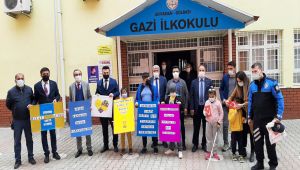 Gazi İlkokulunda 2 Nisan Otizm Farkındalık etkinliği düzenlendi