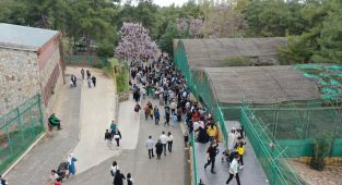 Gaziantep Doğal Yaşam Parkı’na bayramda ziyaretçi akını