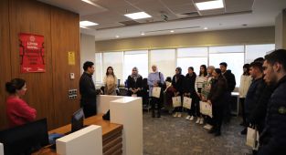 Gaziantep SANKO üniversitesi öğrencileri bilgilendiriyor