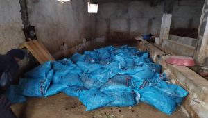 Gaziantep’te 22 Ton Kaçak Kömür Ele Geçirdi