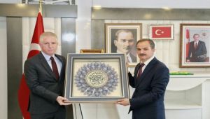 Gaziantep Valisi Gül ve BŞB Başkanı Şahin’den, Başkan Kılınç’a Ziyaret